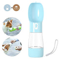 Garrafa 2 em 1 para cães e gatos